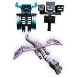 FigürDizayn Minecraft Boss Savaşı Seti Warden Ender Dragon ve Wither Boss