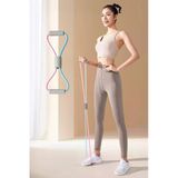 Figure 8 Pilates Egzersiz Bandı | Yoga, Isınma Ve Kondisyon Direnç Lastiği | Pastel | Hafif Direnç