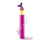 Figürlü Köpük Su Pompası Oyuncağı (33 Cm) - Deniz Kızı - Pembe