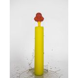 Figürlü Köpük Su Pompası Oyuncağı (45 cm) - Ahtapot - Turuncu tgc066