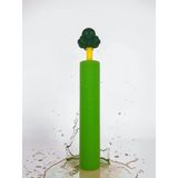 Figürlü Köpük Su Pompası Oyuncağı (45 cm) - Ahtapot - Yeşil tgc067