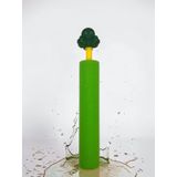 Figürlü Köpük Su Pompası Oyuncağı (45 Cm) - Ahtapot - Yeşil