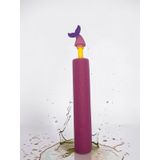 Figürlü Köpük Su Pompası Oyuncağı (45 cm) - Deniz Kızı - Pembe tgc065