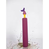 Figürlü Köpük Su Pompası Oyuncağı (45 Cm) - Deniz Kızı - Pembe