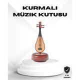 Figürlü Müzik Kutusu Zarif Melodili Dekoratif Model Midastech - Çok Renkli