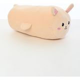 Figürlü Peluş Rulo Yastık Serisi (40 Cm) - Tavşan