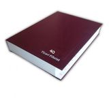 Fihrist Ticari 40'lı 16x23 Bordo Cilt Bezli 1 Adet Artlantis Ticari Firhist Bordo 16*23