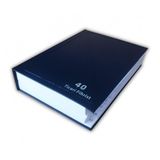 Fihrist Ticari 40'lı 16x23 Lacivert Cilt Bezli 1 Adet Artlantis Ticari Firhist Lacivert 16*23