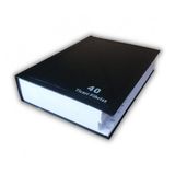 Fihrist Ticari 40'lı 16x23 Siyah Cilt Bezli 1 Adet Artlantis Ticari Firhist Siyah 16*23