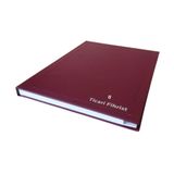 Fihrist Ticari 8li 16x23 Bordo Cilt Bezli 1 Adet Artlantis Ticari Firhist Bordo 16*23