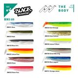 Fiiish Black Minnow BM140/4 3X Gövde Silikon Yem BM033 Kaki