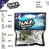 Fiiish Black Minnow BM200/6 1X Jig Head