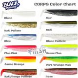 Fiiish Leurre Souple Fiiish Black Minnow 90 Lrf-Spin Silikon Yem - Renkli