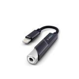 FiiO KA11 Yıldırım 3.5mm Ses Adaptörü 32bit/384 KHz, Yıldırım 3.5mm USB Dongle HiFi DAC Amplifikatör Android/iOS/Windows/Mac için (Siyah, LT)