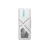FiiO/JadeAudio KA13 Taşınabilir DAC Dongle, USB-C Adaptörü, Android/iOS Sistemi/PC/Müzik Çalarlar ile Uyumlu 3.5mm ve 4.4mm Çıkışlar, PCM 384kHz/32bit | DSD256 550mW yüksek güç (Gümüş)
