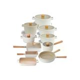 Fika Aluminyum Dokum Cam Kapakli 18 Parca Tencere & Tava Seti 15T16s18d22k22d24k26d24t26t28g