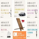 Fikrimin Ince Gülü - Bir Düğün Gecesi - Ölmeye Yatmak / 5 Kitap Set - Adalet Ağaoğlu - Telefon Tutucu Hediye -