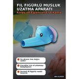 Fil Figürlü Musluk Uzatma Aparatı - 11 Cm Çocuklar İçin El Yıkama Başlığı Bx-313525