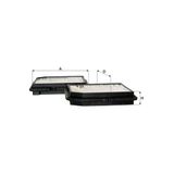 Fıl Hp5011 Hava Filtresi Honda Civic Crx Hp5011 Fn3527 Fn3527