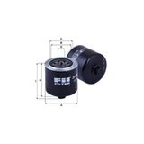 Fıl Zp3002 Mitsubishi Yağ Filtresi Zp3002 Fn0262 Fn0262