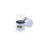 Fıl Zp3332 Yağ Filtresi Metal Boxer Iıı Jumper Iıı 22Dt Puma C81 110Bg C96 130Bg C110 150Bg Euro5 Transit V347 Custom V363 2.2 Tdci 155Ps 11 > L