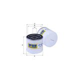 Fıl Zp592a Yağ Filtresi Transit T12 T15 2.5 2.5 Td 91>00 Connect 1.8 Tdci 02>13 Focus 1.8 Tdci 9804 Atom Tip 4M5q6714ba