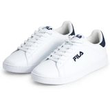 FILA Courtbay Linear erkek spor ayakkabısı, Beyaz Fila Lacivert, 40 EU