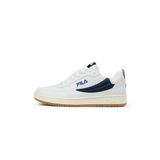 FILA Erkek REGA NF Spor Ayakkabı, Beyaz Lacivert-Antik Beyaz, 40 EU