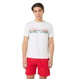 Fila FAM1221.10001 Padule Regular Logo Graphic Erkek Spor Tişört