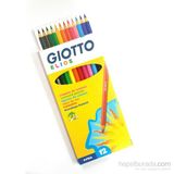 Fila Giotto 12 Renk Kuru Boya Kalemi