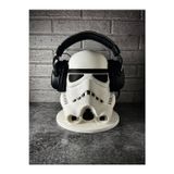 Filament Stormtrooper Kulaklık Standı – 3D Baskı Yıldız Savaşları Büstü