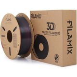 Filamix Magic Silk Çift Renk Pla Filament Siyah-Kırmızı 1.75MM 1kg - Siyah - Kırmızı