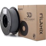 Filamix Pla+ Gri Filament 1.75MM - Plastik Makara - 1 kg
