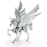 FILASLFT 3D Metal Model Kitleri, Mekanik Küçük Unicorn 3D Metal Bulmaca, Çelik İlahi Canavar Serisi DIY Hayvan Beyin Teasers Basit 3D Bulmacalar Ev Dekoru Sanat El Sanatları Hediyeler Yetişkinler için