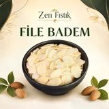 File Badem – İnce Dilimlenmiş Badem İçi 500 Gr