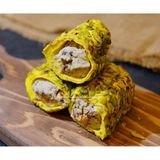 File Fıstıklı Badem Dolgulu Sarma Lokum 1 kg