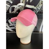 Fileli Basic Düz Gabardin Kumaş Yazlık Cap Şapka - Pembe - 58 cm