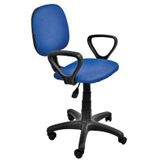 Fileli Mavi Ofis Sandalyesi