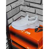 Fileli Yazlık Comfort Spor Ayakkabı - 0001-Beyaz