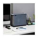 Fileroll-Blk Taşınabilir Tekerlekli Metal File Kutu Dosya Klasör Sepeti Siyah - Standart