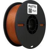 Filetto 3D Filament 1.75MM Bakır PLA+ 1kg Yüksek Baskı Kalitesi ve Düşük Büzülme Oranı