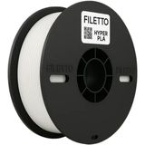 Filetto Beyaz PLA+ 3D Filament 1.75 mm 1 kg Yüksek Kalite ve Düşük Büzülme Özelliği
