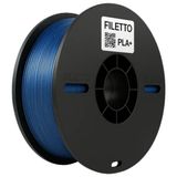 Filetto Pla+ Metalik Mavi 3D Filament 1.75MM 1kg