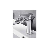 Filia Yapı Banyo Lavabo Batarya Şelale Model Krom - Bej