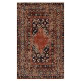 Filipinler Kahverengi Vintage Modern Geometrik Etnik Desenli Boho Makinada Yıkanabilir Hav Toz Vermez Leke Tutmaz Kaymaz Taban Dijital Makine Baskı Halı Oturma Odası Salon Yolluk Koridor Mutfak Halısı