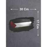 Filistin Bayrak Sticker - Araba Oto Motosiklet Karavan Sticker - 02510 30x17 Cm