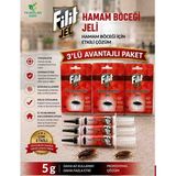 Filit 3 Adet Hamam Böceği Jeli 5gr - Kokusuz Profosyonel Haşere Kontrol Yemi - Avantajlı Paket