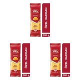 Filiz 500 Gr Makarna Spagetti Yassı 3lü paket