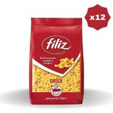 Filiz Dirsek Makarna 500 gr - (12 Adet)