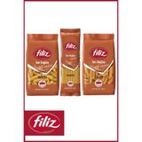 FİLİZ Filiz Tam Buğday Makarna Sepeti 350 gr X 3 Adet (KALEM, BURGU, SPAGETTİ)